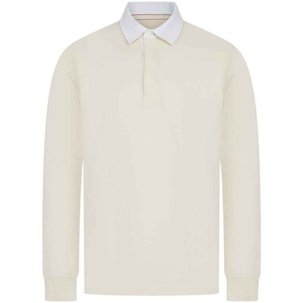 Front Row Mens  Rugby Shirt / Natural